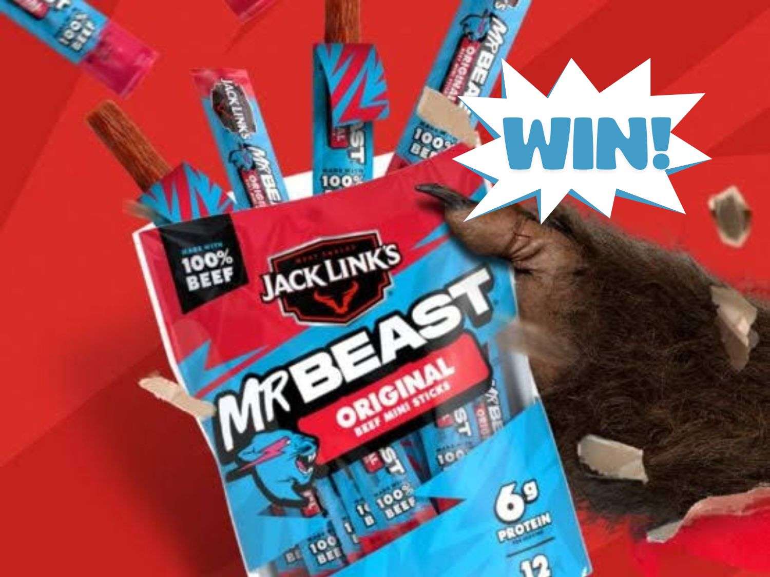 Win $100,000 From Jack Link’s x MrBeast