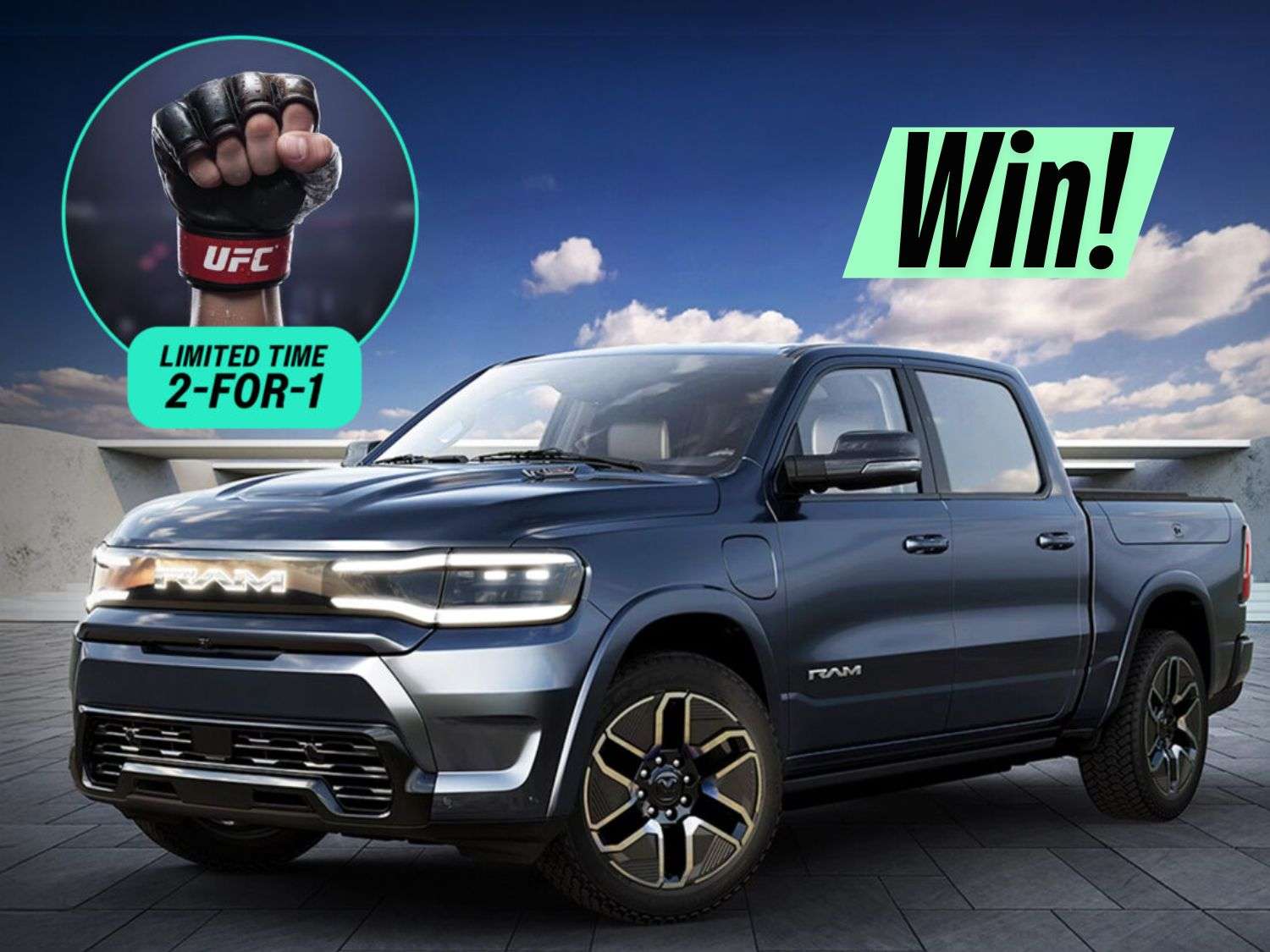 Win a 2026 Dodge Ram 1500 Truck