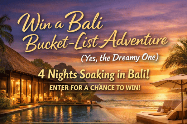 Win a Bali Bucket-List Adventure (Yes, the Dreamy One)