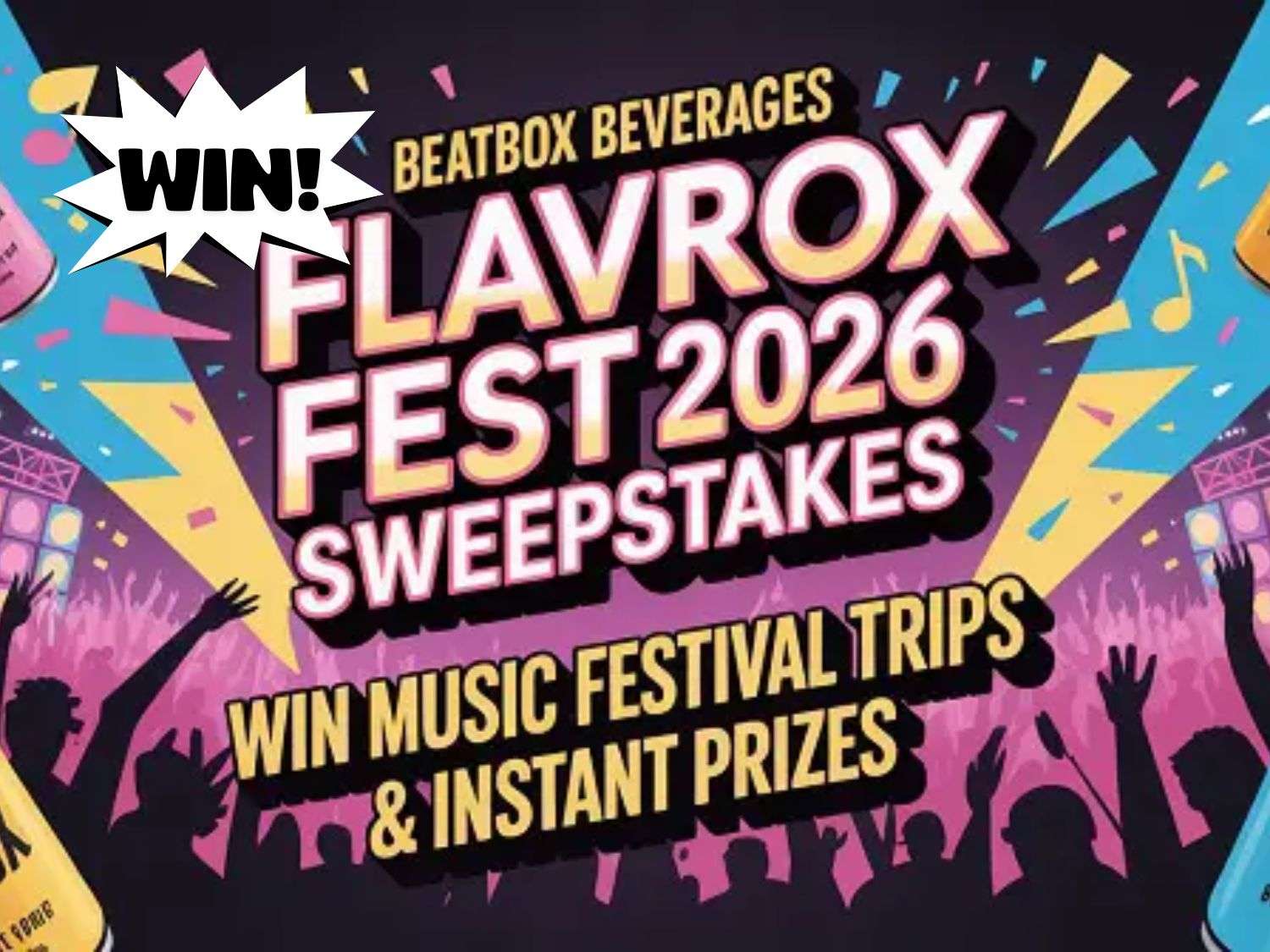 BeatBox Beverages Flavor Fest Sweepstakes and Instant Win Game