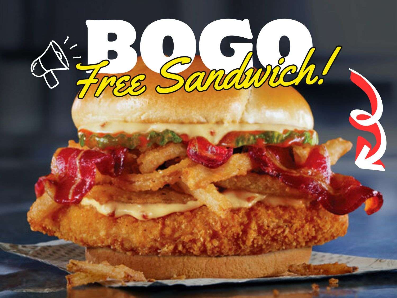 BOGO Free Sandwich — Checkers & Rally’s Rewards