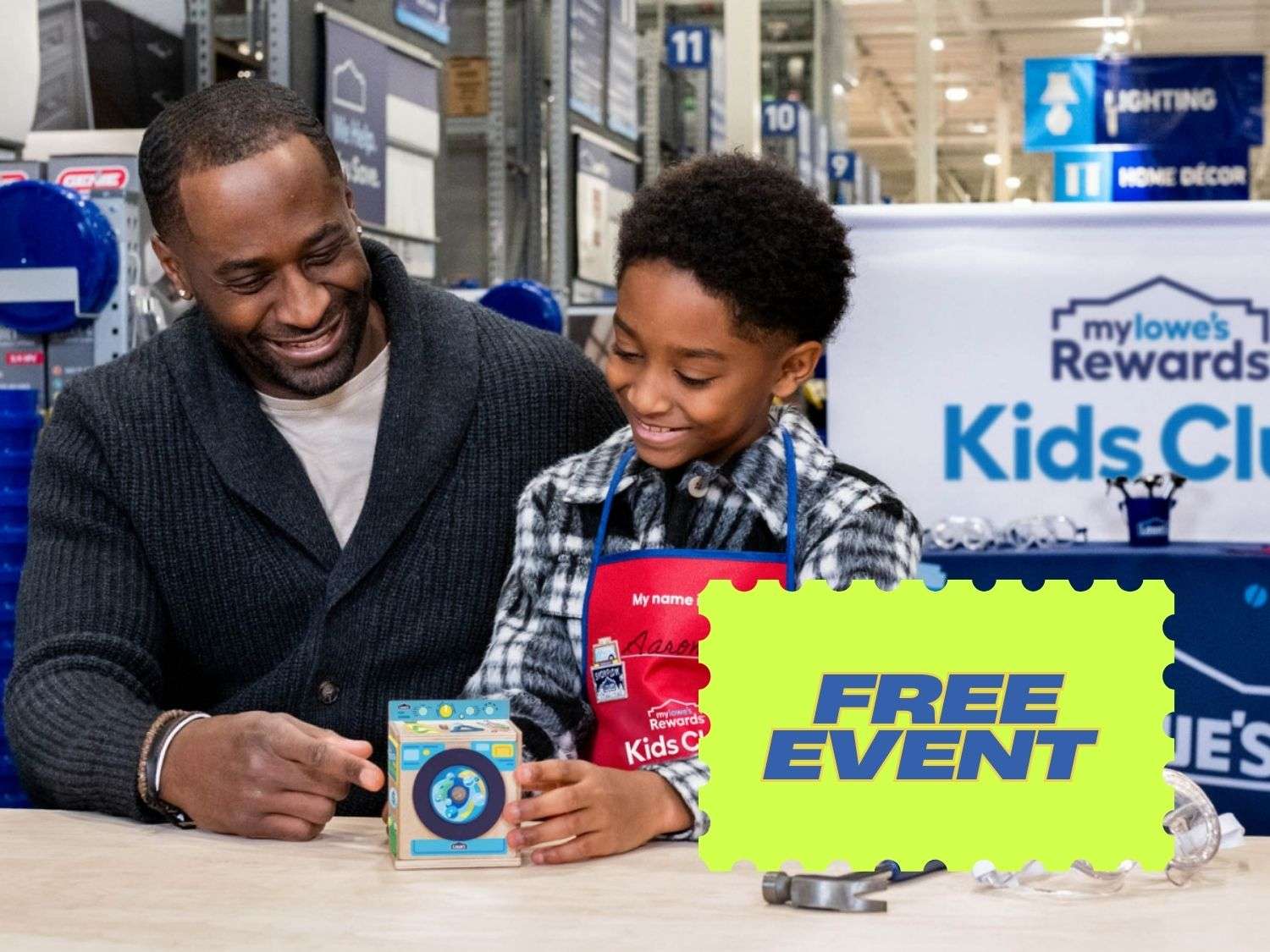 Free Lowe’s Washing Machine Kids Workshop