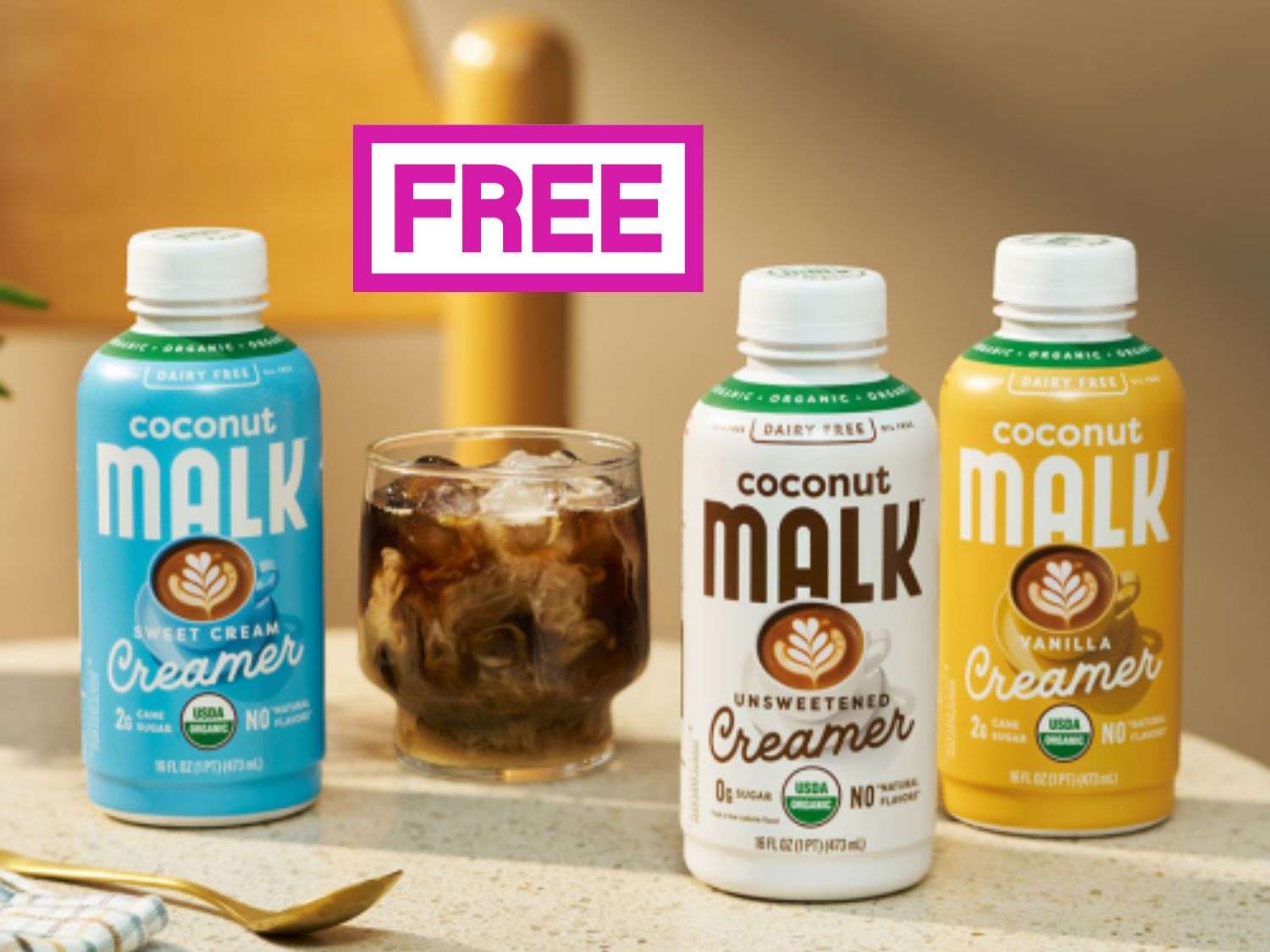 Free Malk Coconut Creamer