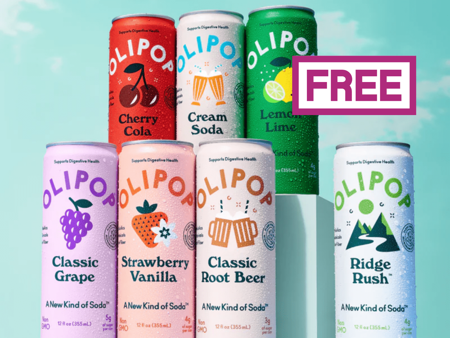 Get a FREE Olipop at CVS