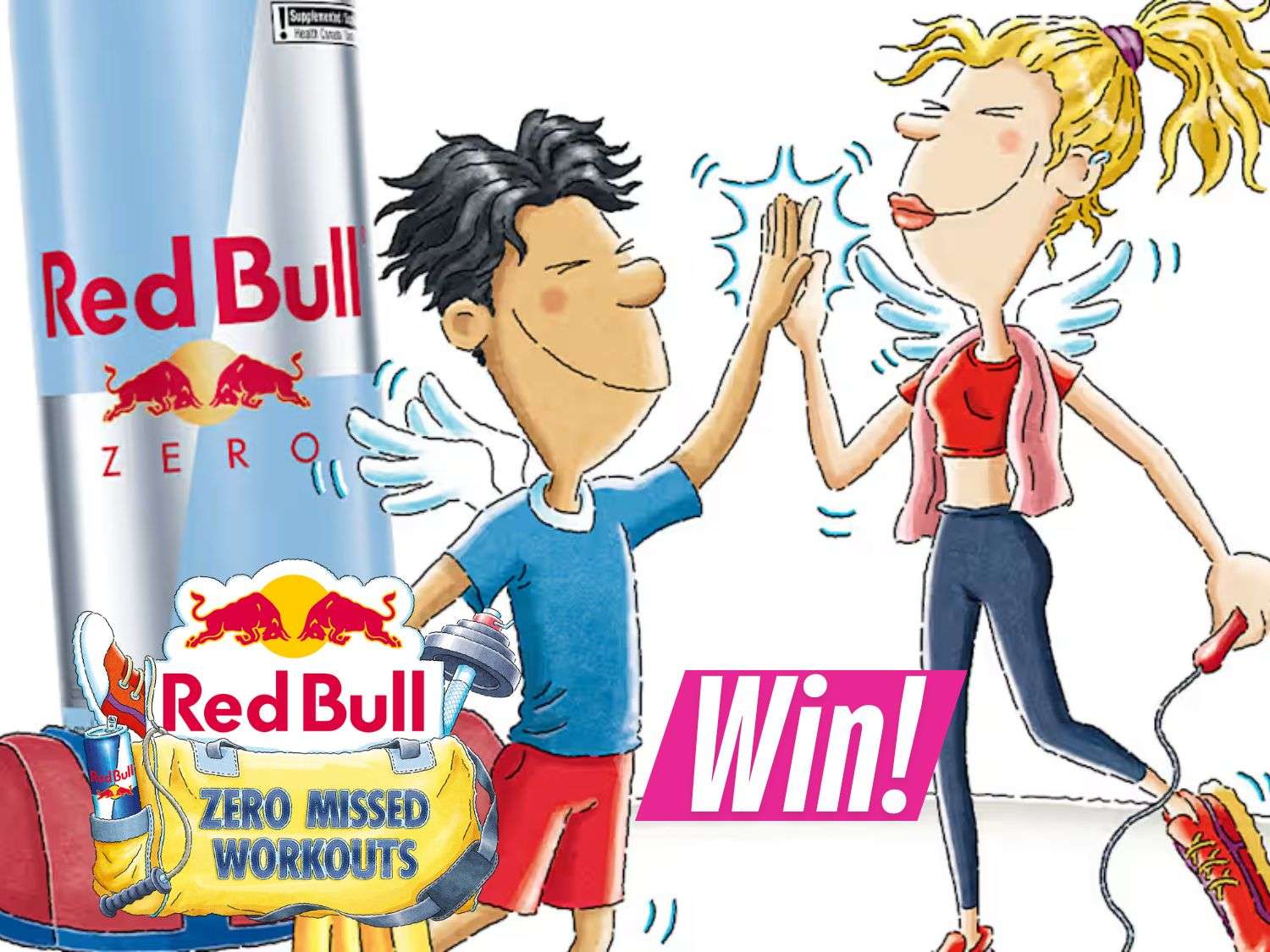 Free Red Bull Zero and More