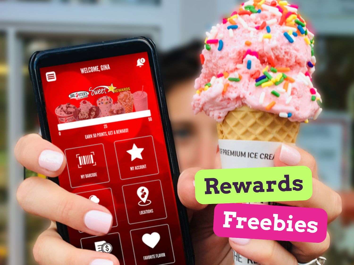 Earn $3 in Rewards Just for Joining Bruster’s Sweet Rewards