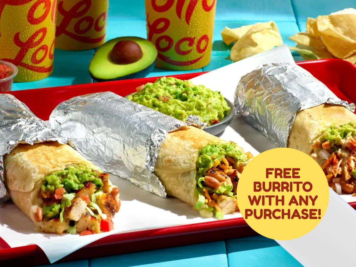 FREE Burrito with Any Purchase – Join LOCO Rewards™