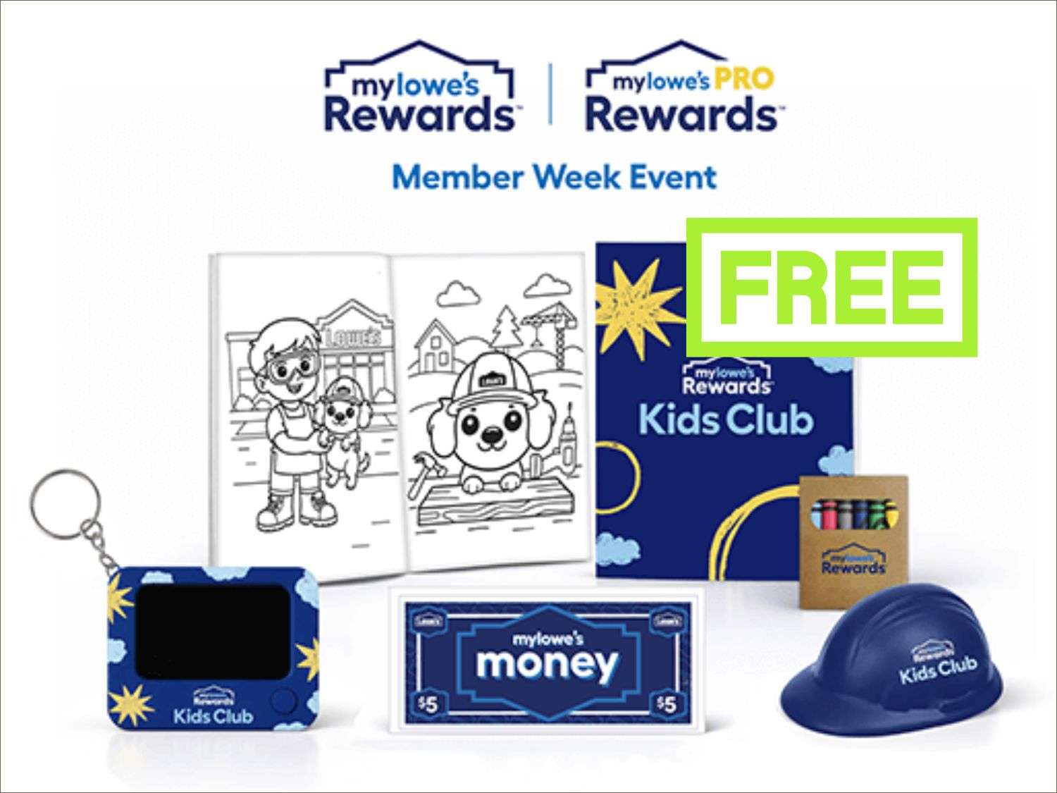 Don’t Miss Lowe’s Member Week Free Giveaway Event