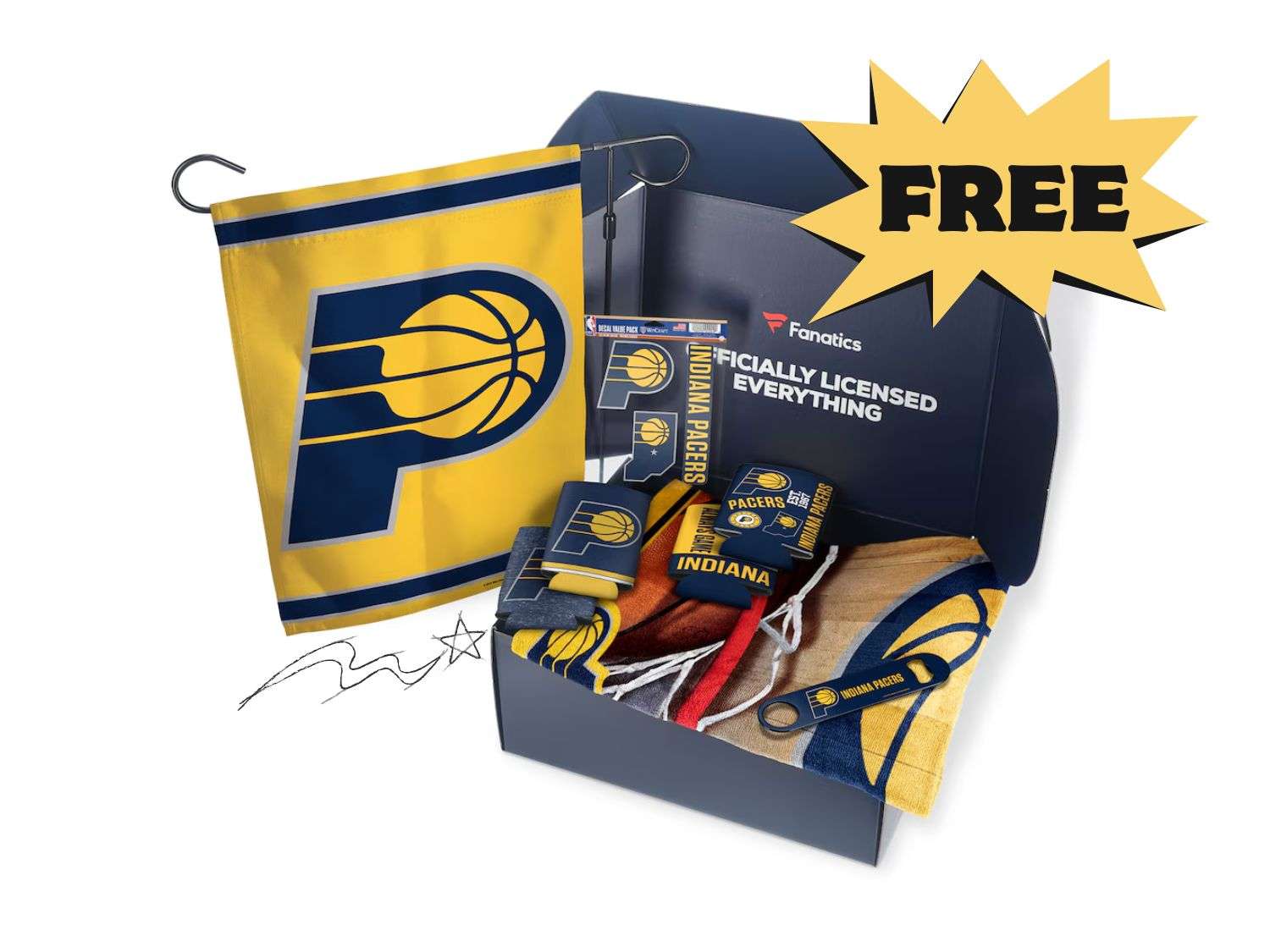 Free Pacers Fan Pack