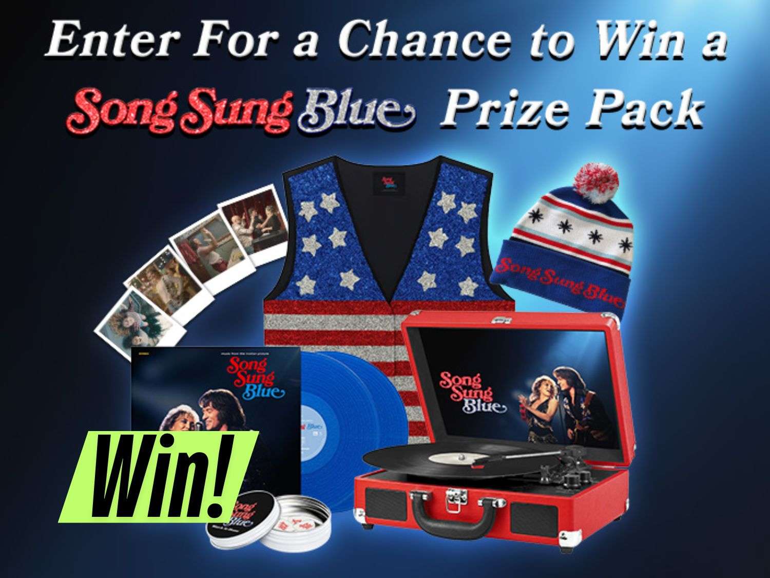 Win a Song Sung Blue Prize Pack