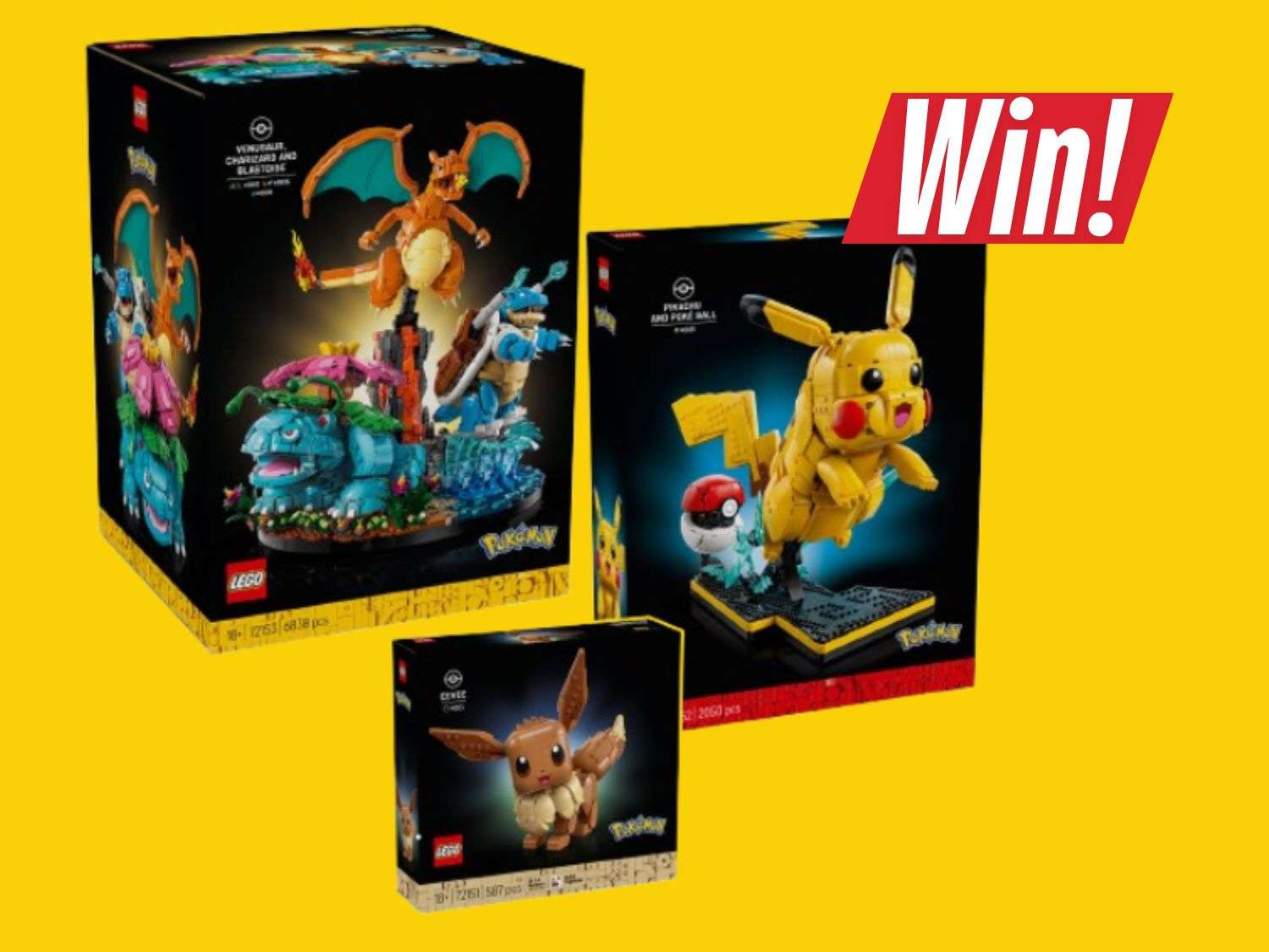 Win LEGO® Pokémon™ Prizes