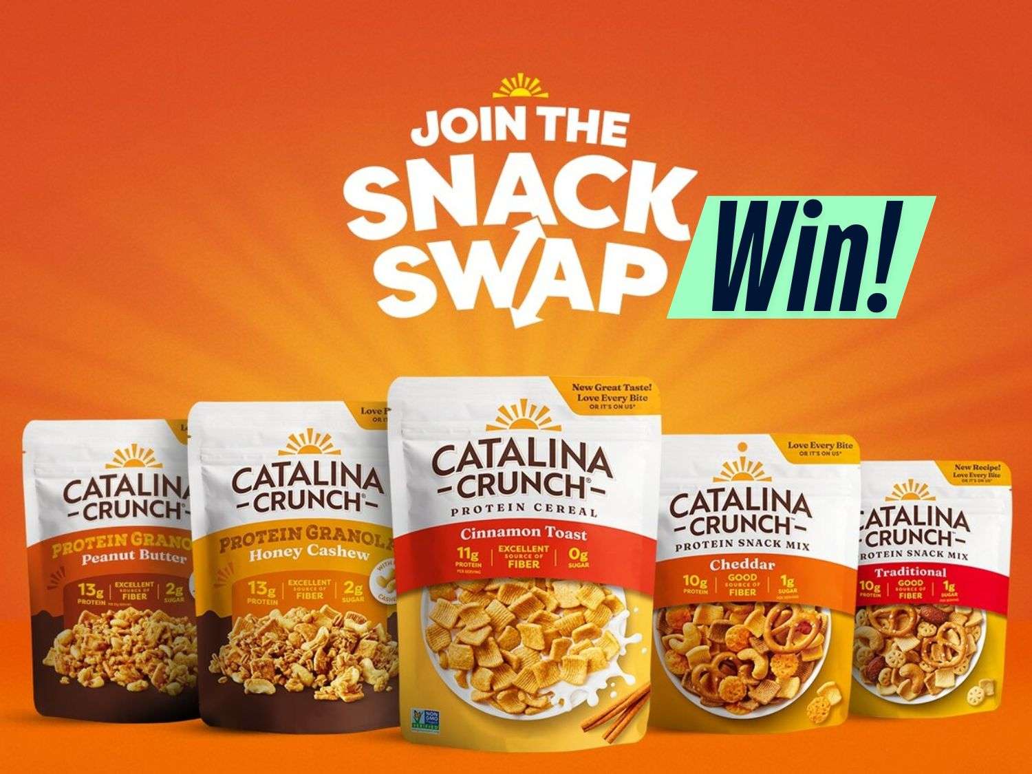 Catalina Crunch Fans: Win a Snack Swap Box