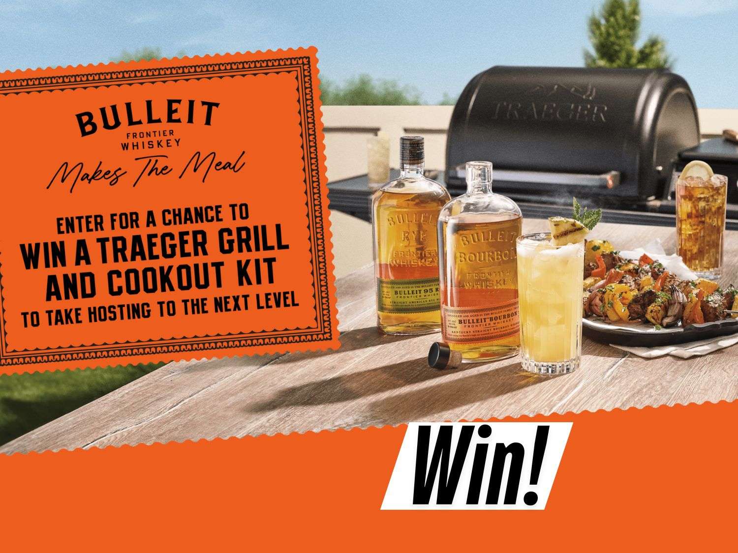 Win a Traeger® Ironwood® Wood Pellet Grill and Smoker