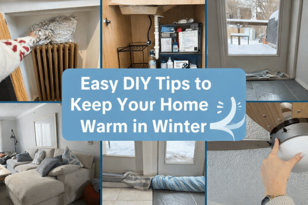 Easy DIY Tricks to Keep Your Home Warm This Winter