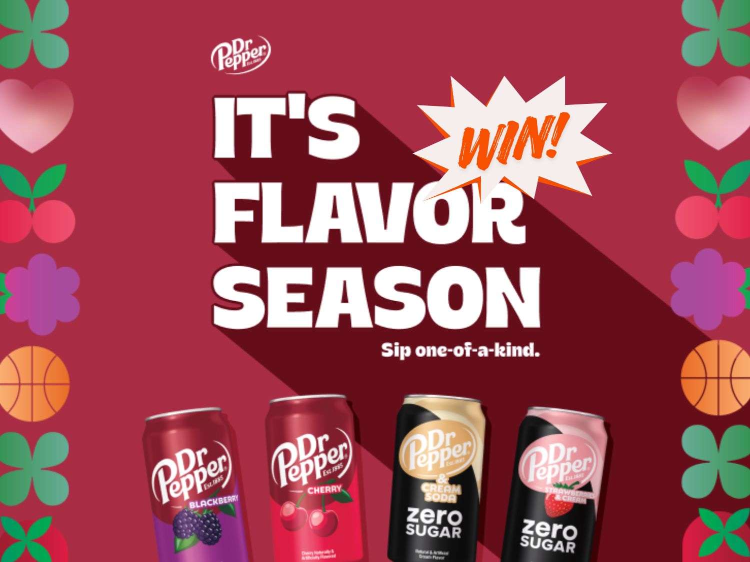 Dr Pepper Local Flavors Free Cash Sweepstakes + Instant Win
