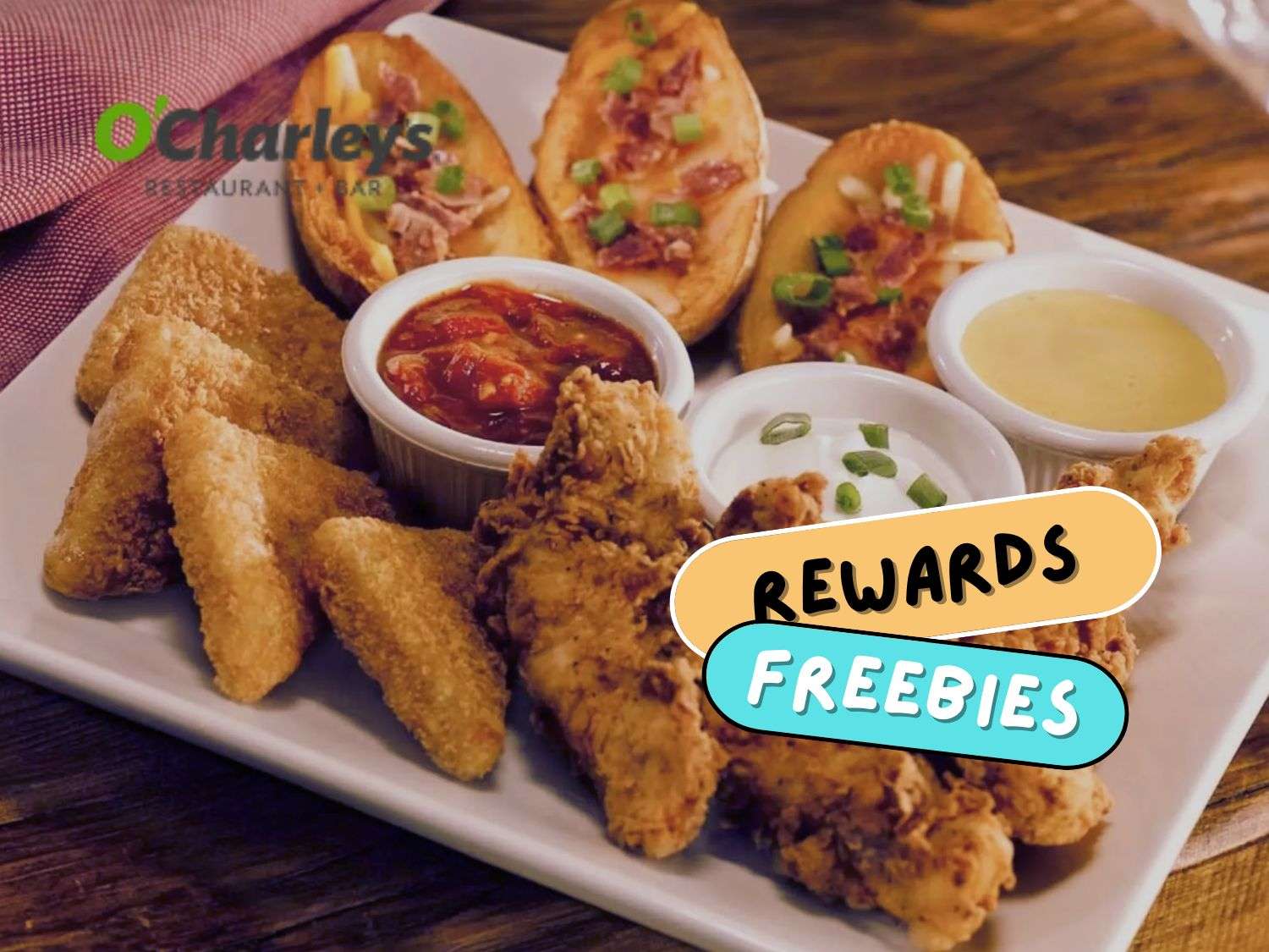 FREE Appetizer After Your First Visit to O’Charley’s