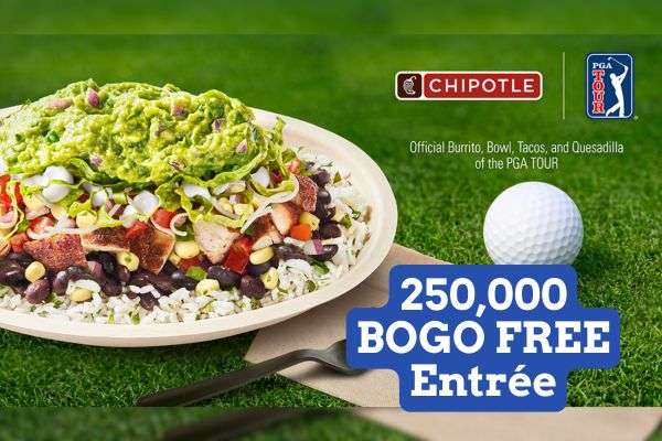 250,000 BOGO Free Chipotle With Hot Streaks