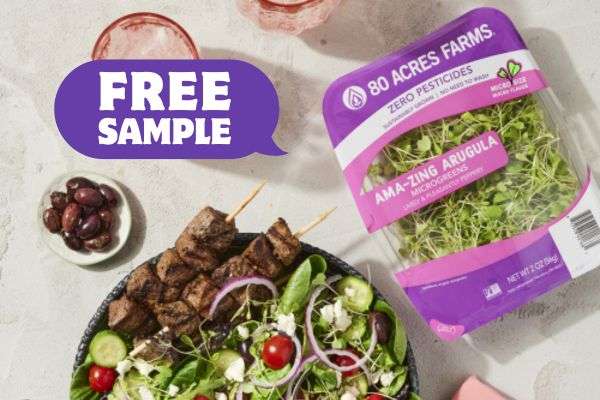 Free Microgreens From 80 Acres Farms