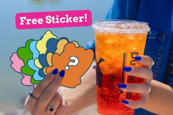 Free Mystery Sticker at Dutch Bros