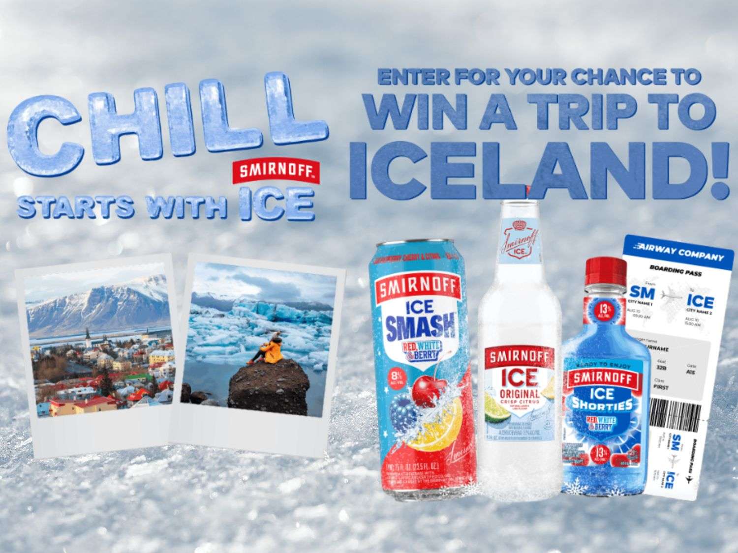 Win The Iceland Vacation Giveaway From Smirnoff