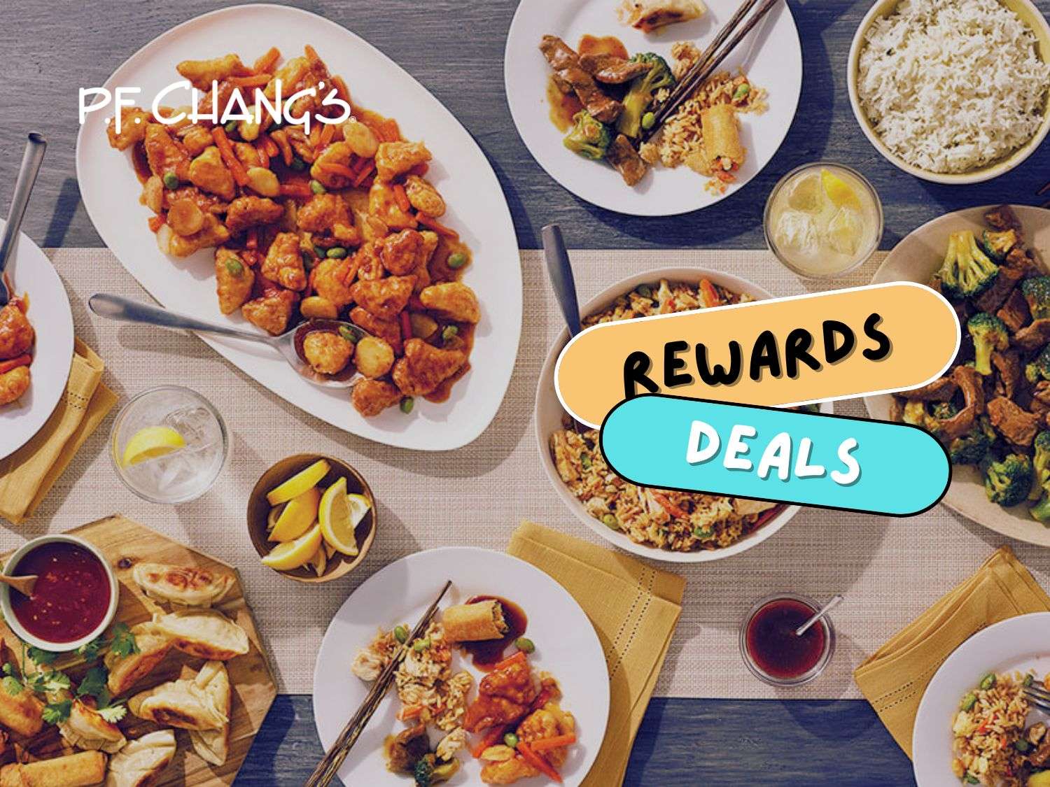 Earn 10% Rewards + Complimentary Edamame at P.F. Chang’s