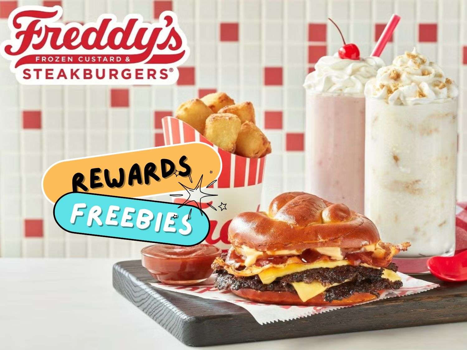FREE Steakburger or Frozen Custard at Freddy’s