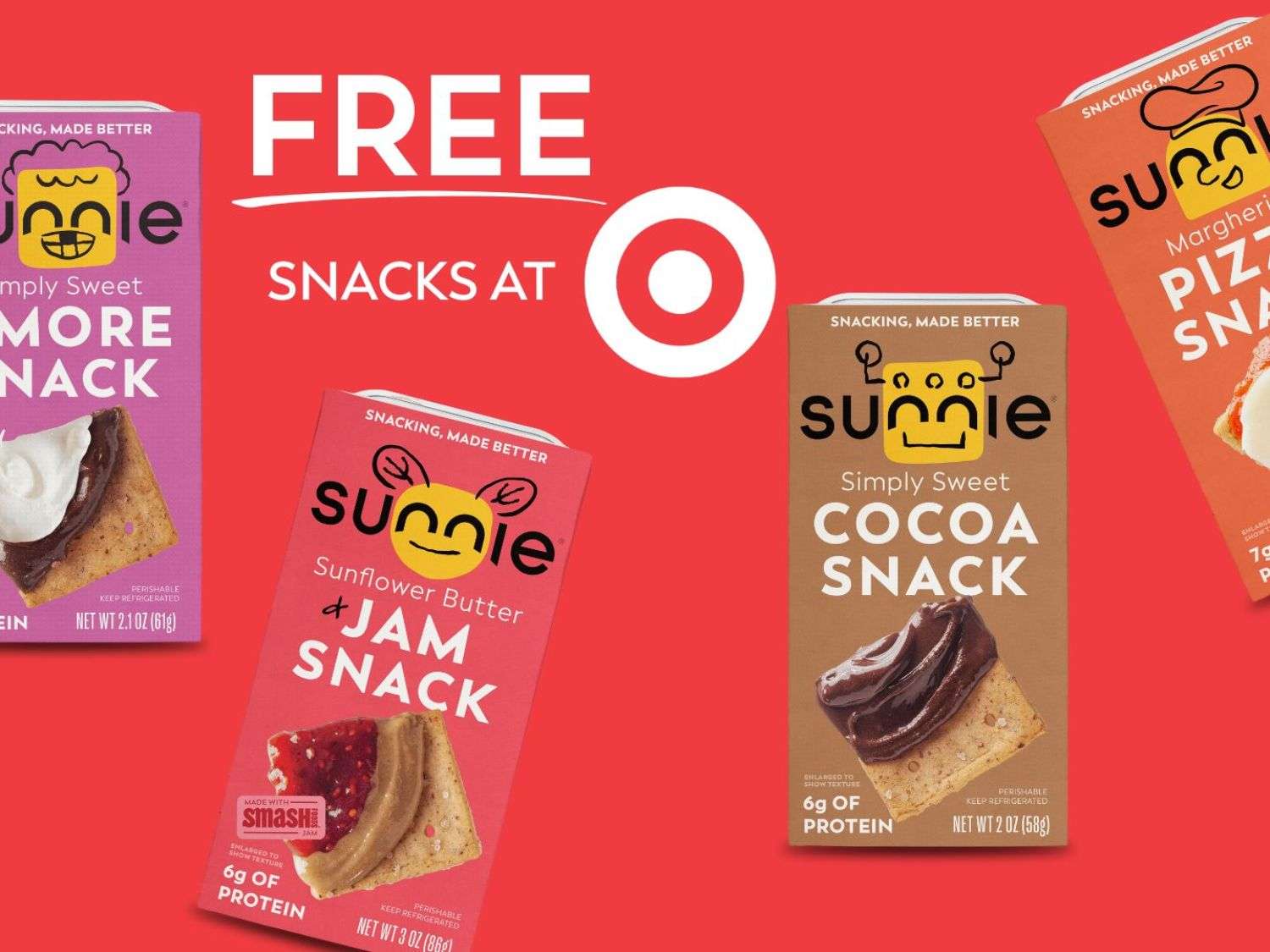 Get a FREE Sunnie Snack at Target