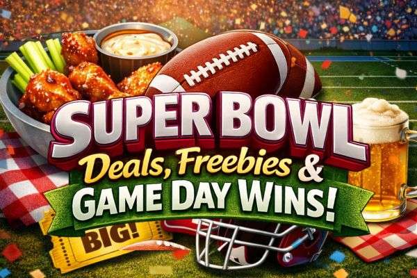 Super Bowl Deals, Freebies & Game Day Wins