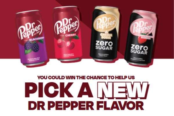 Dr Pepper Local Flavors Free Cash Sweepstakes + Instant Win
