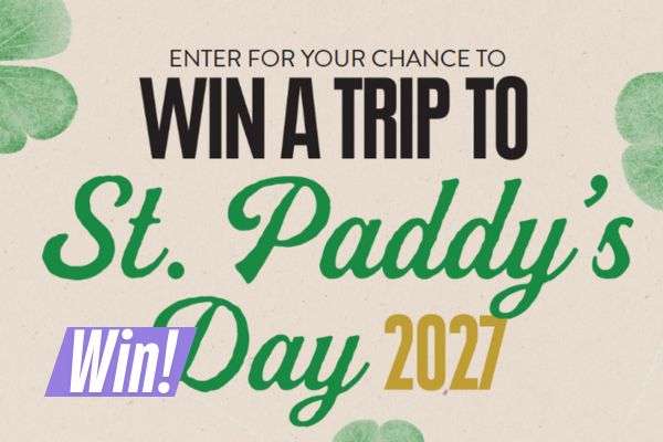 Win Paddy’s Irish Whiskey Prizes