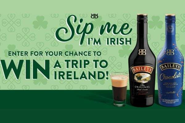 Enter To Win The Baileys Trip To Ireland Sweepstakes