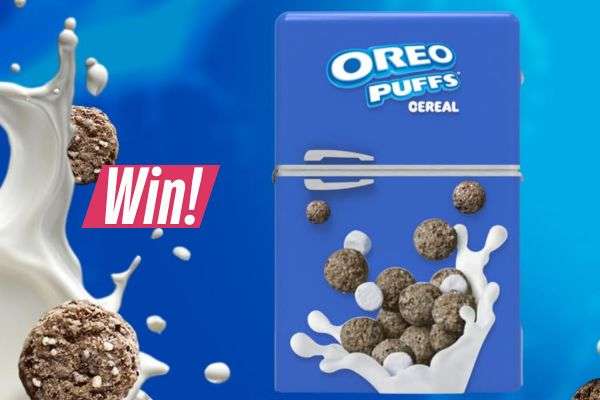 Win An OREO PUFFS Cereal Milk Dispenser