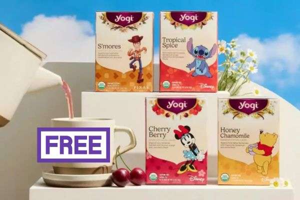 Free Yogi Wellness Tea Disney Collection Samples
