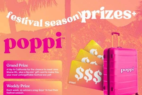 The Poppi 2026 Festival Season Sweepstakes