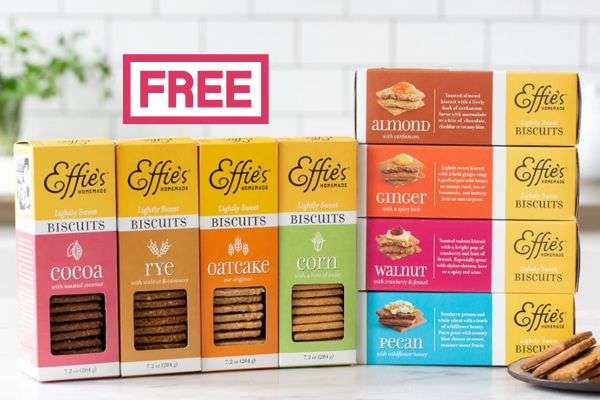 Free Effie’s Homemade Lightly Sweet Biscuits