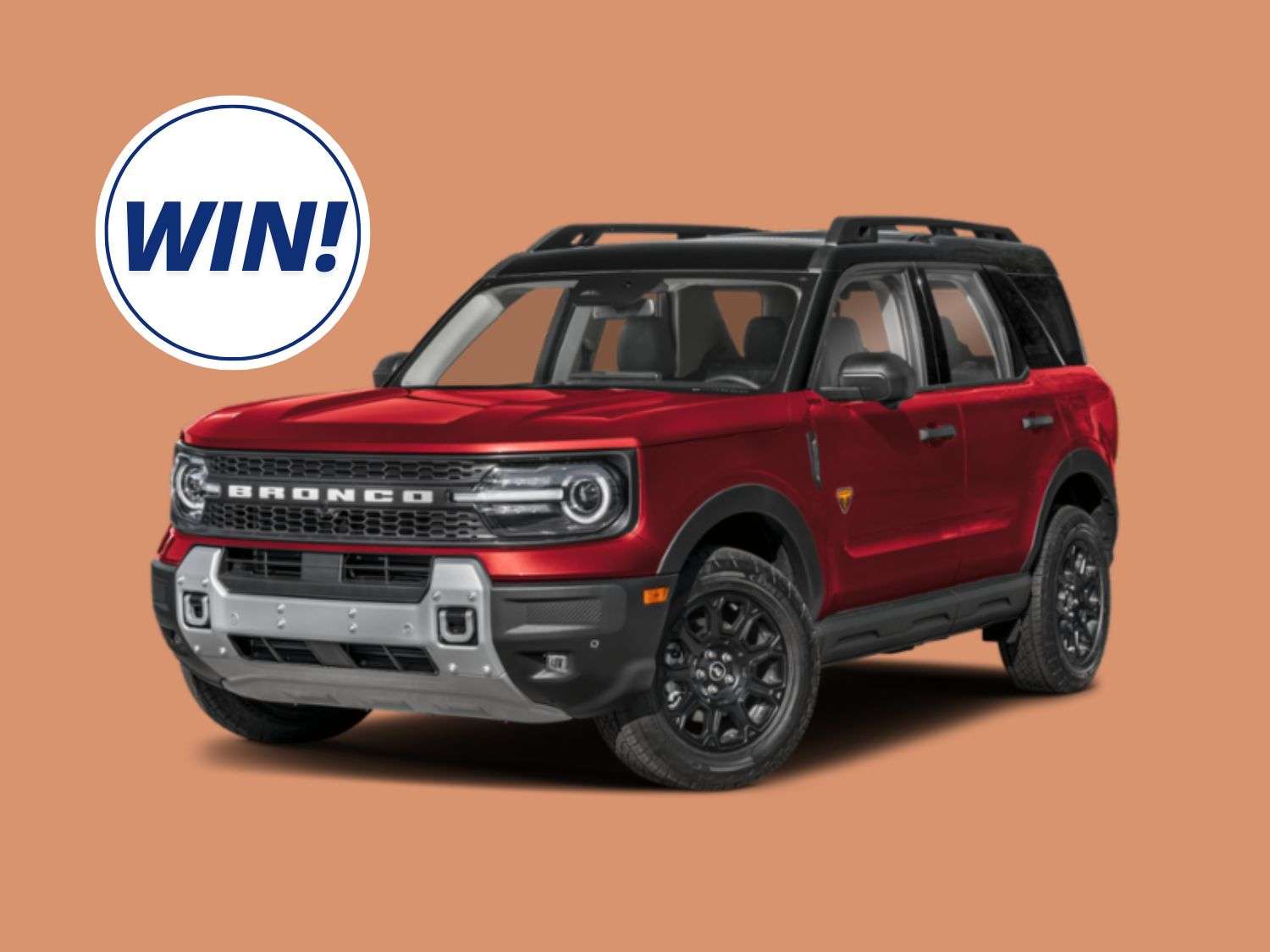 Win a 2026 Ford Bronco Badlands SUV