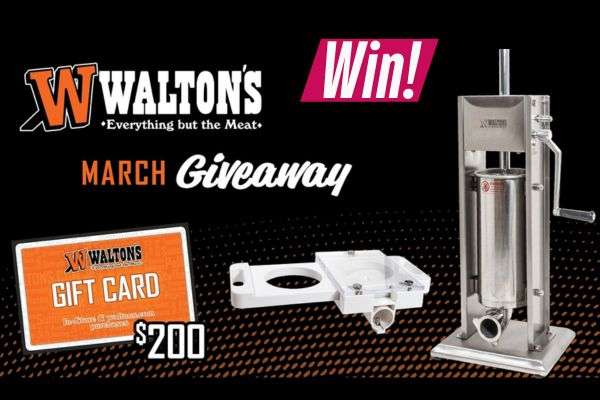 Win A Walton’s Sausage Stuffer