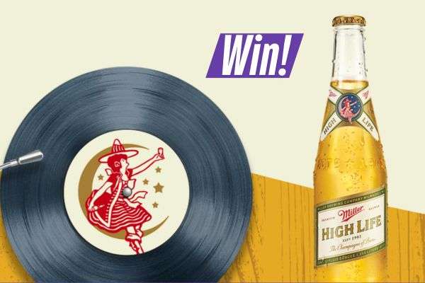 Instant Win A Miller High Life x Crosley Record Player