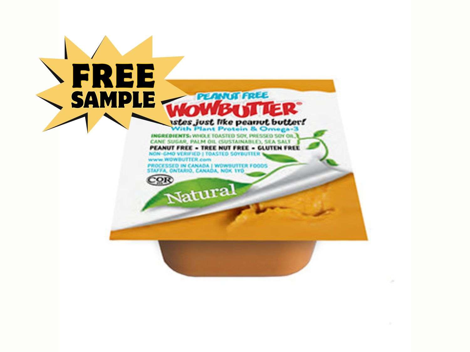 Free WowButter Peanut-Free Toasted Spread