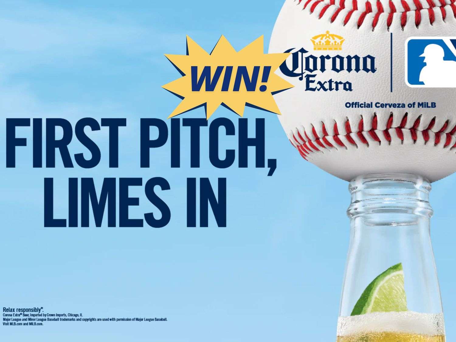 YOU COULD WIN A CEREMONIAL FIRST PITCH AT AN MiLB GAME