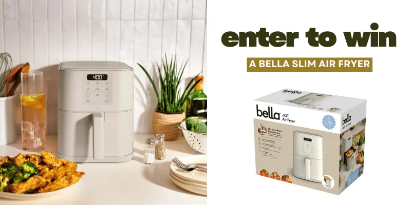 Win a Bella Slim Air Fryer!