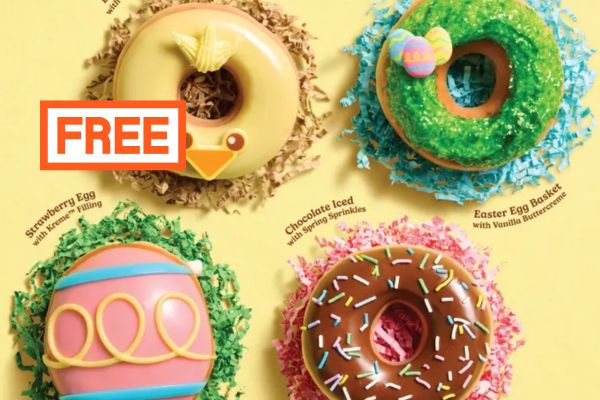 FREE Easter Donut at Krispy Kreme