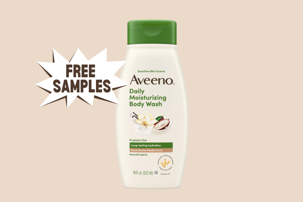 Free Aveeno Moisturizing Body Wash Sample