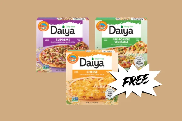 FREE Daiya Dairy-Free Pizza
