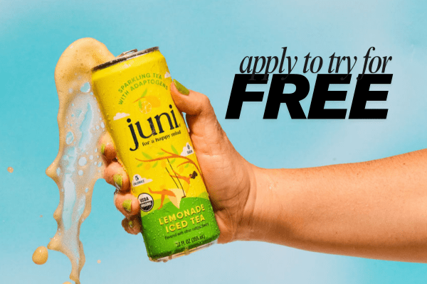 Grab 2 Free Juni Lemonade Iced Teas