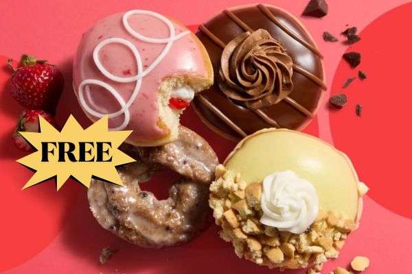 Krispy Kreme’s Free Spring Seasonal Doughnut