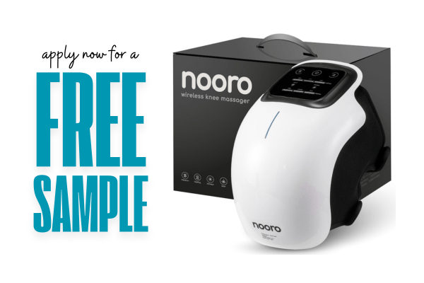 Get a FREE Nooro Portable Knee Massager