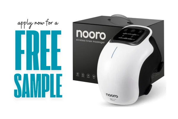Get a FREE Nooro Portable Knee Massager