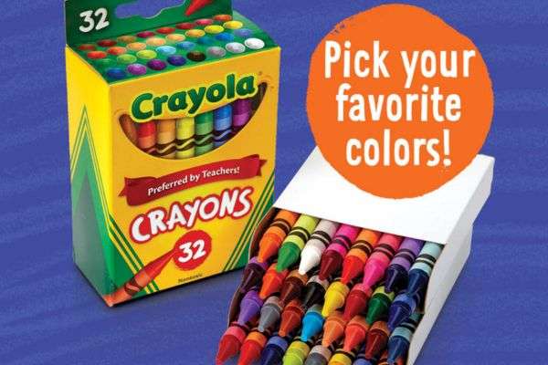 FREE Box of Crayola Crayons at Crayola Stores (March 31-May 23)
