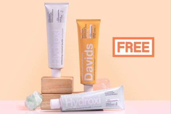 Free Davids Fluoride-Free Toothpaste at Harris Teeter